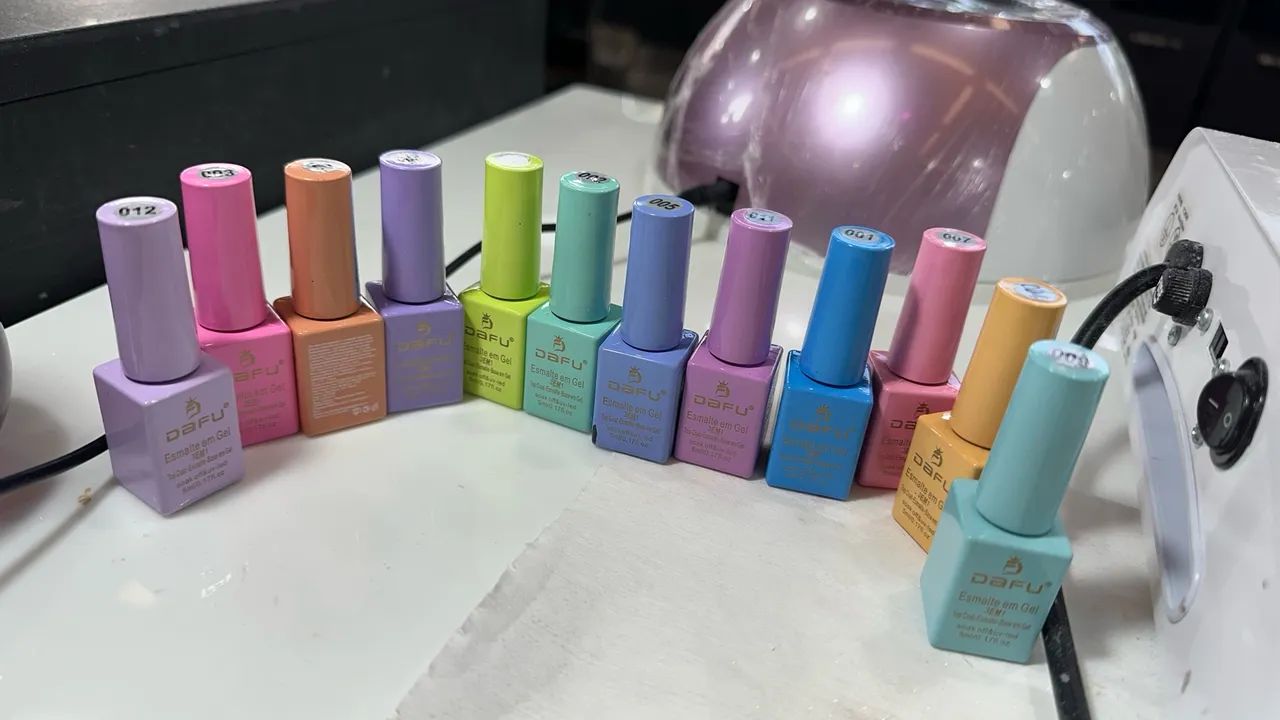 Vendo esmalte em gel 