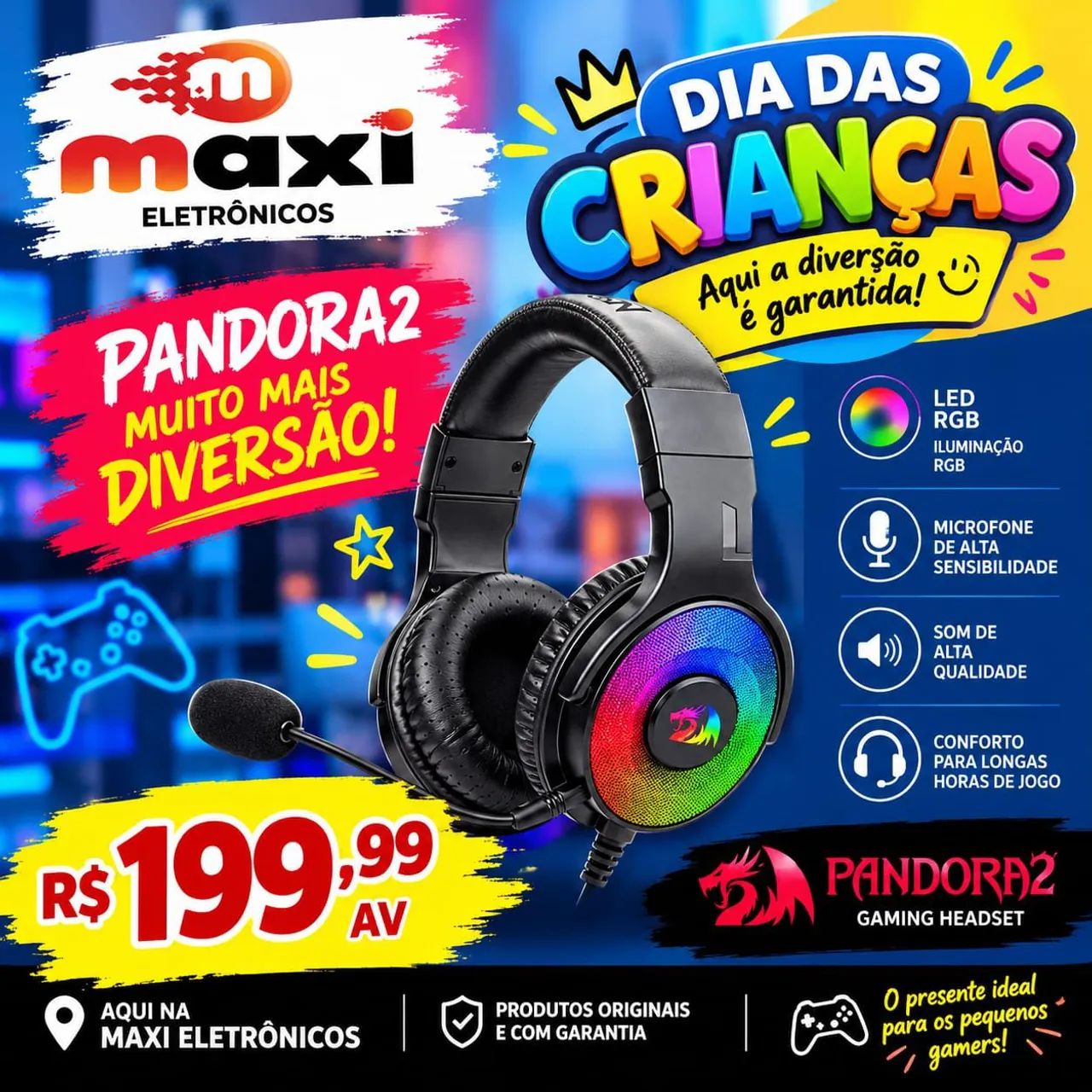 Fone gamers regragon 