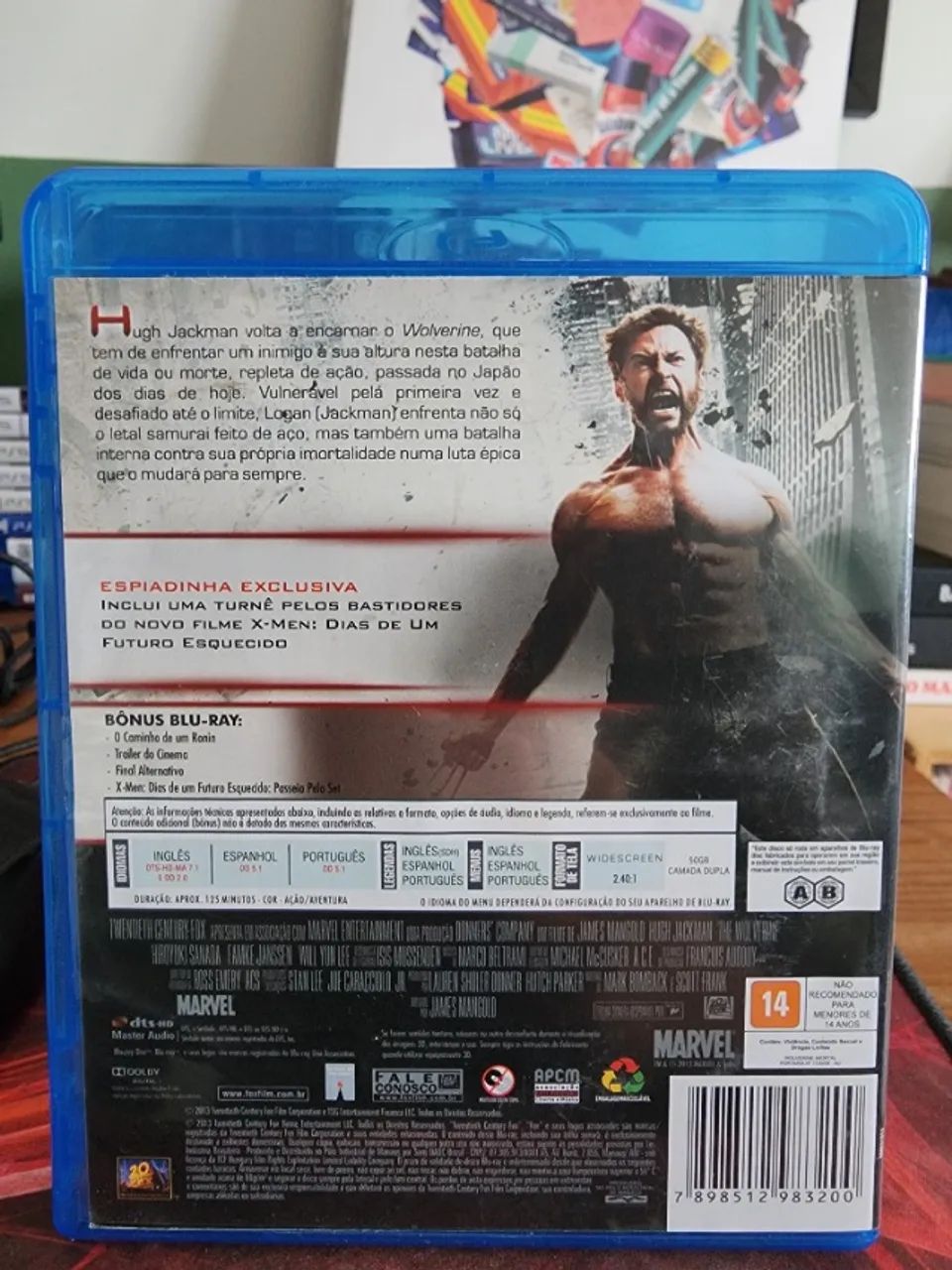Bluray Wolverine Imortal 2d + 3d - Foto 2