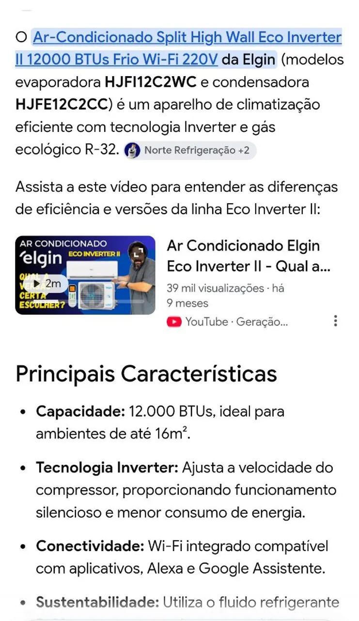 Ar condicionado Elgin - Foto 4