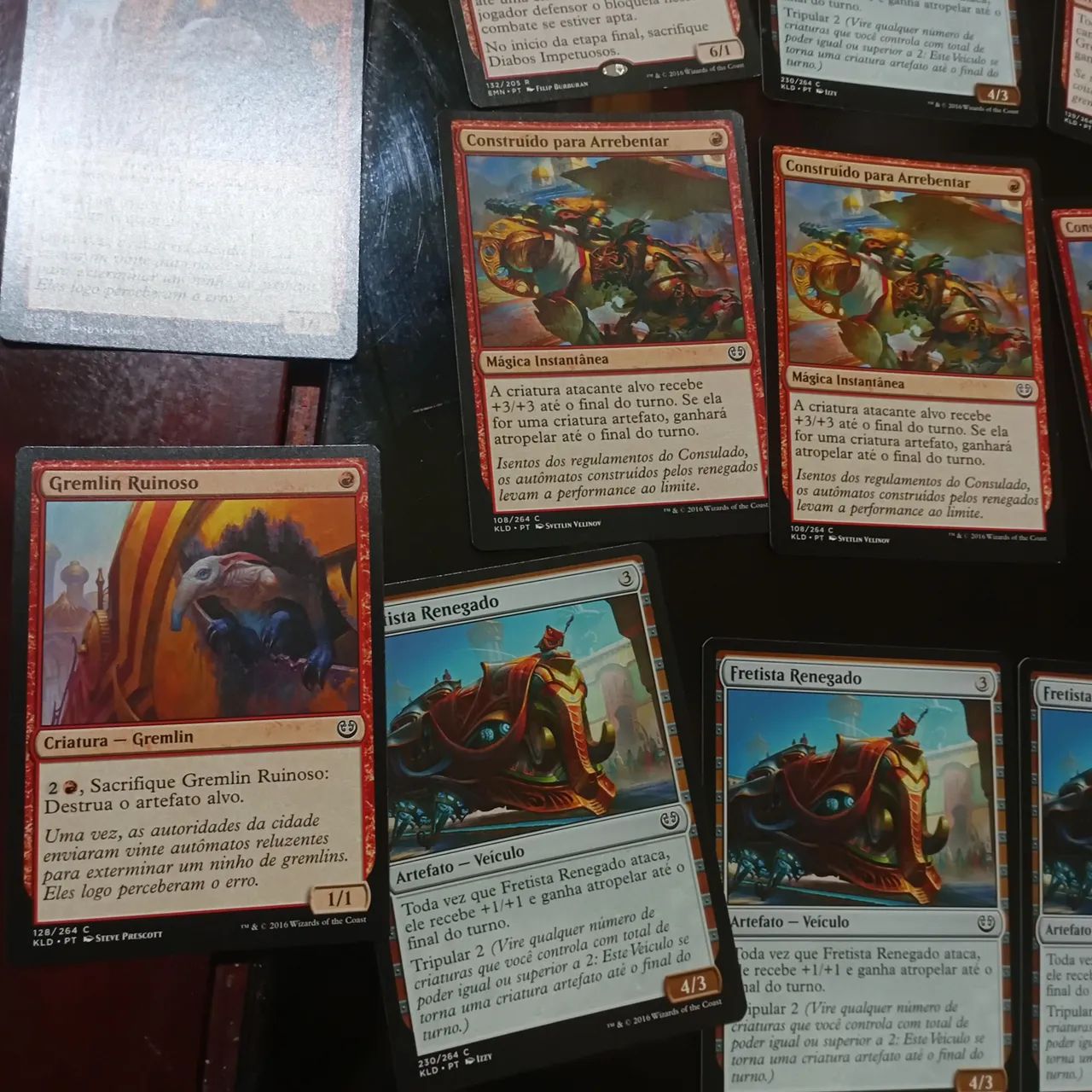 Deck Magic The Gathering Vermelho - Mono Red Casual (61 cartas) - Foto 4