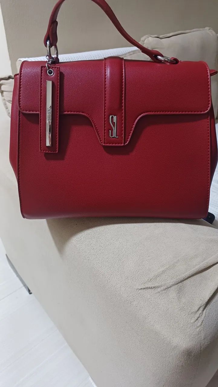Bolsa vermelha santa lola  - Foto 2
