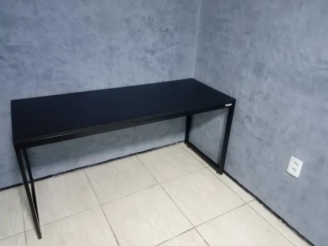 Escrivaninha 1,5m Reforçada NOVA Mesa Industrial Multiuso para Computador Notebook Estudo - Foto 4