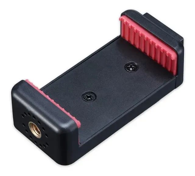 Suporte Celular P/ Tripé C/ Apoio Para Led Ou Microfone - Foto 2