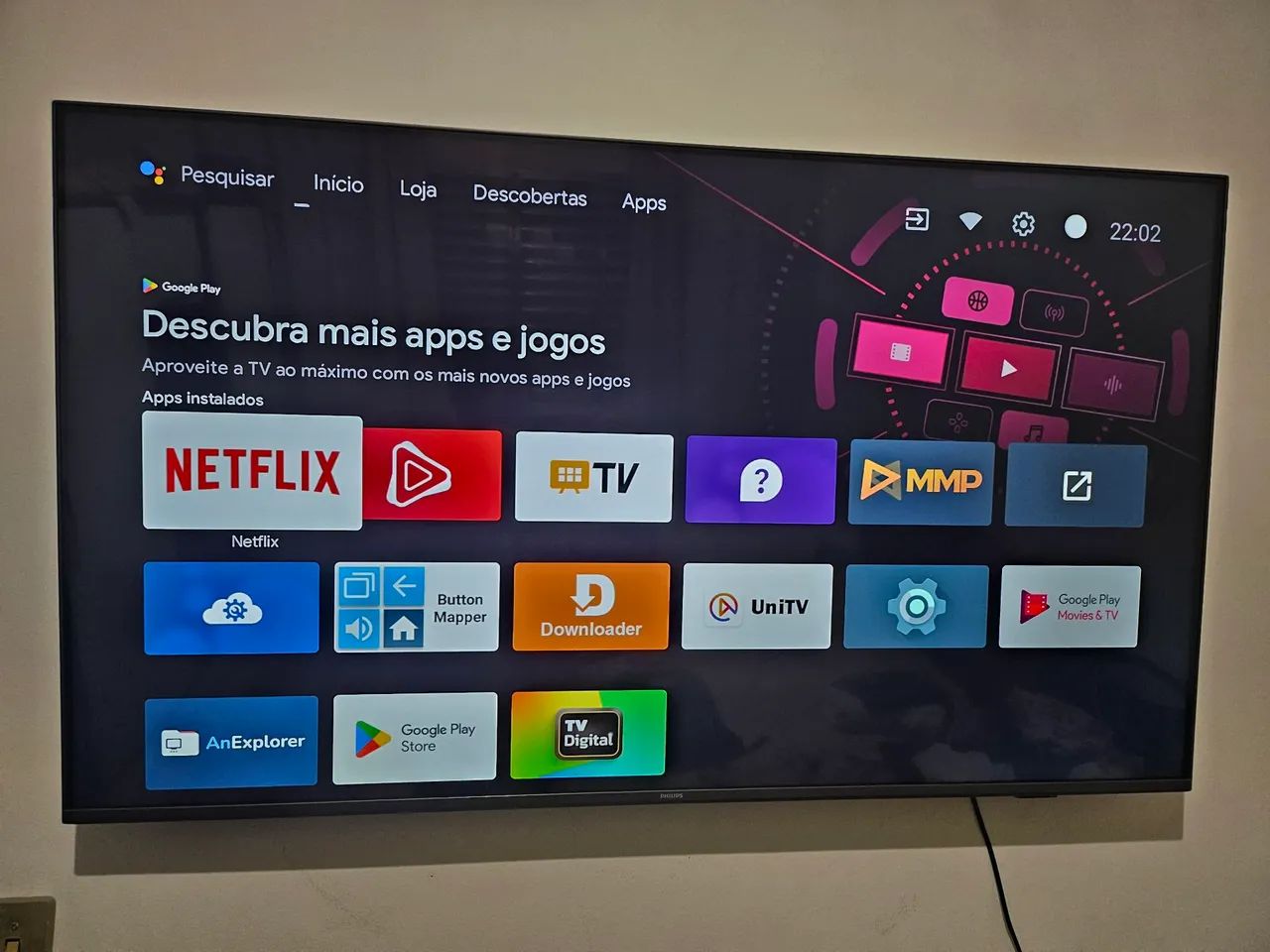 TV Philips Ambilight 55' - Foto 5