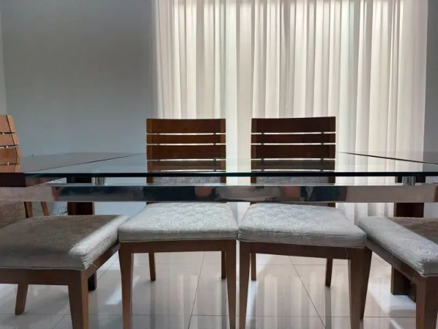 Mesa de jantar com 6 cadeiras - Foto 5