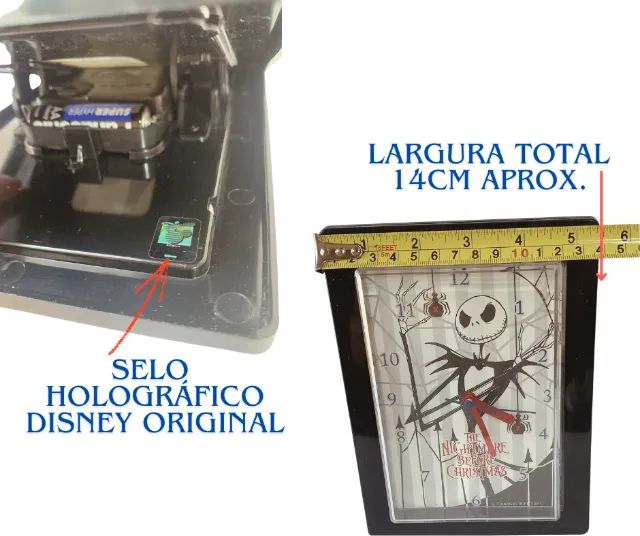 O Estranho Mundo de Jack Relogio de Mesa - Foto 5