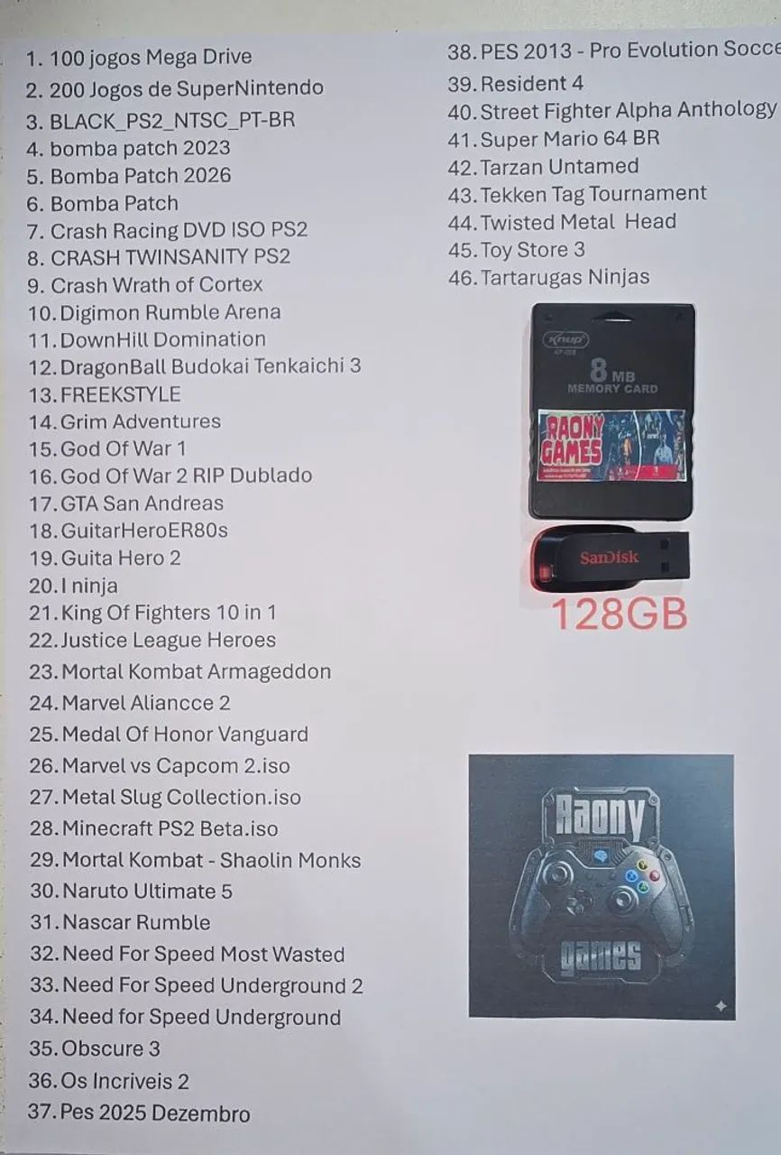 Kit para Ps2