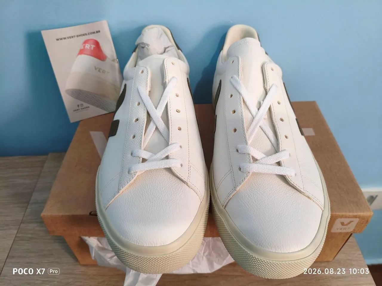 Tênis VERT-Veja CAMPO CHROMEFREE EXTRA- WHITE - Foto 4