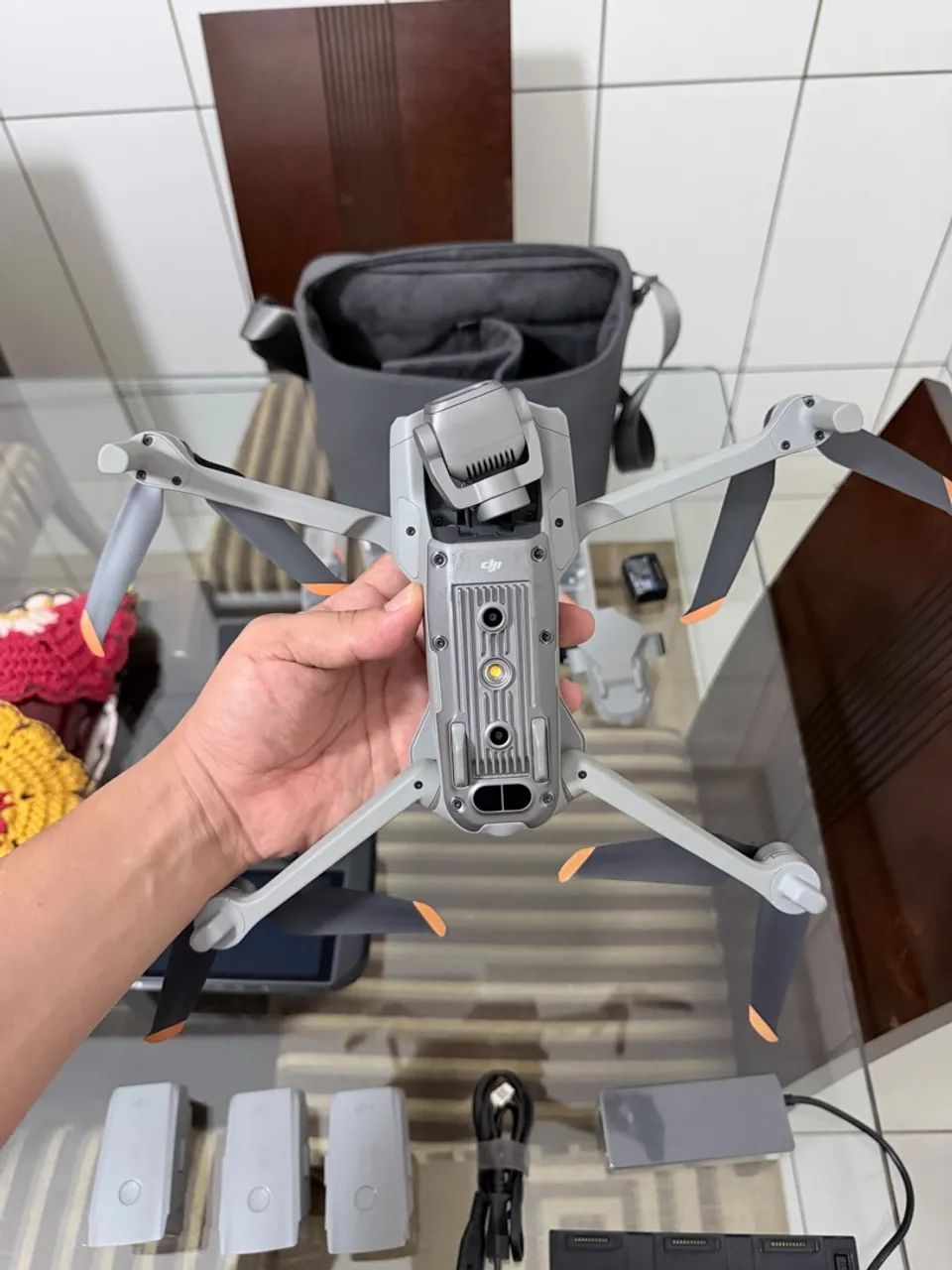 DRONE DJI AIR 2S COMBO + RC PRO - IMPECÁVEL  - Foto 5