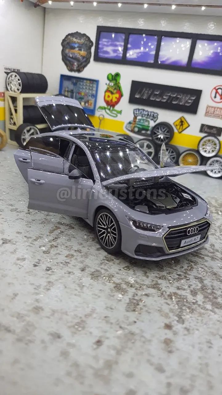 Miniatura 1:24 Audi A7 Sportback gray - Foto 4