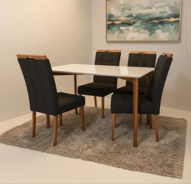 Conjunto de Jantar Montese 4 Lugares