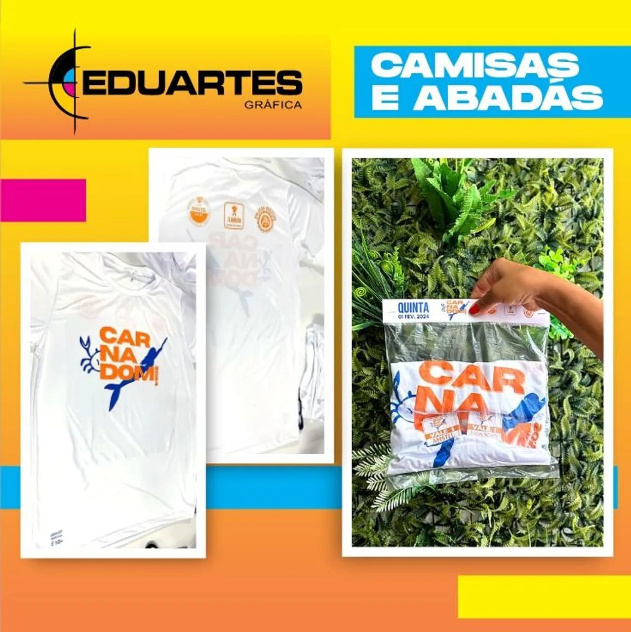 Camisas e abadás 