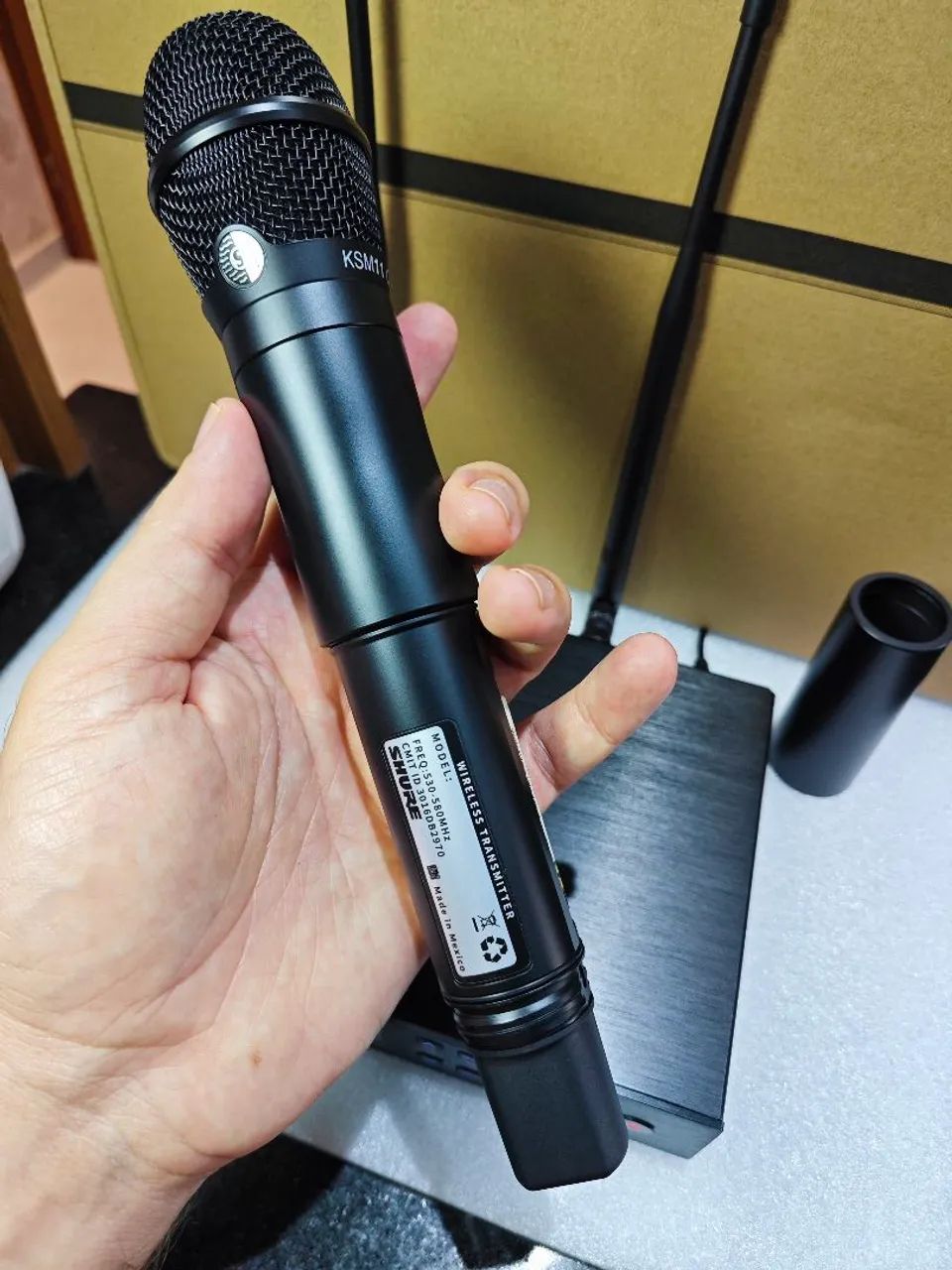 MICROFONE SHURE QLXD4 KSM11 - Foto 5