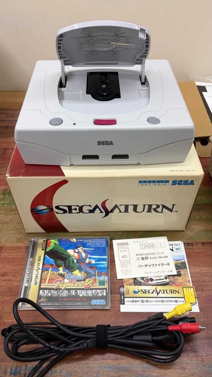 Console Sega Saturn Original CIB Completo - Foto 2