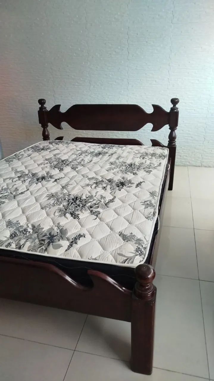 Cama com colchão por 800,00 reais!! - Foto 2