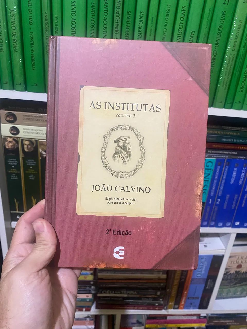 Institutas de João Calvino somente o Vol. 3