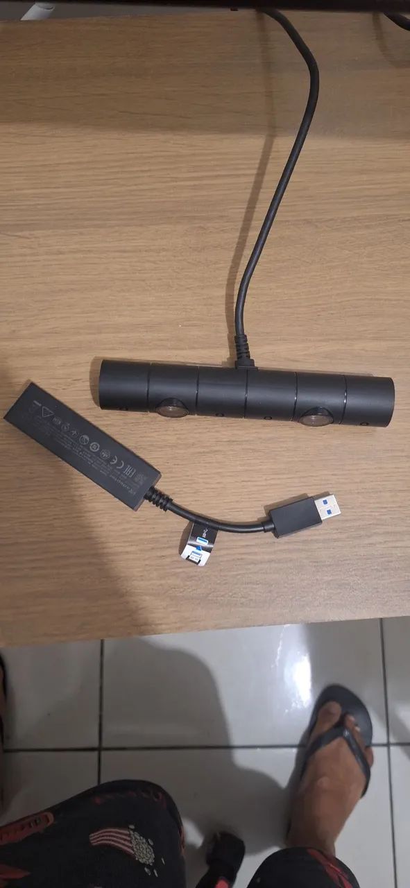 Camera ps4 com adaptador para ps5 