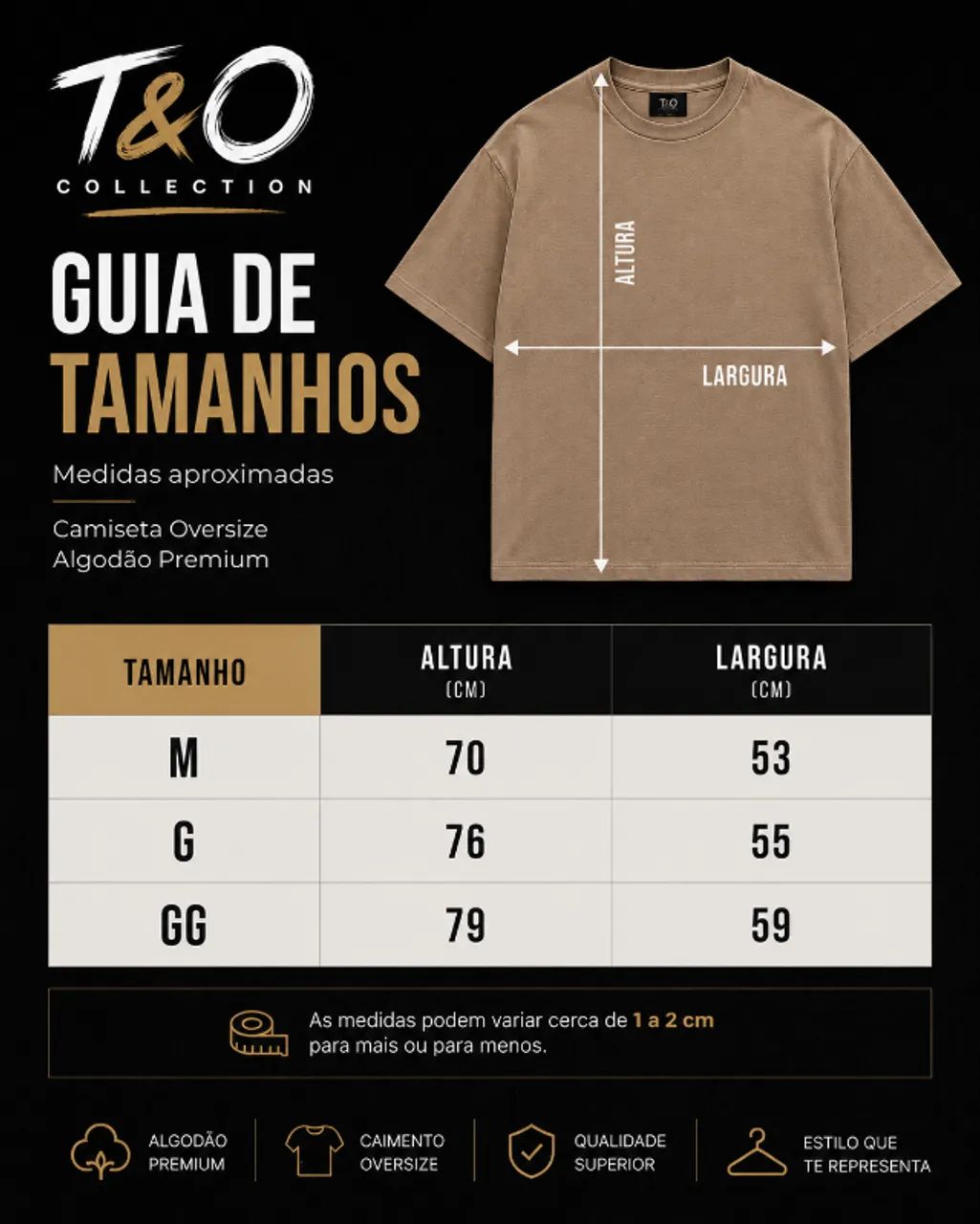Camiseta Oversize Thug Nine Algodão Premium - Foto 4