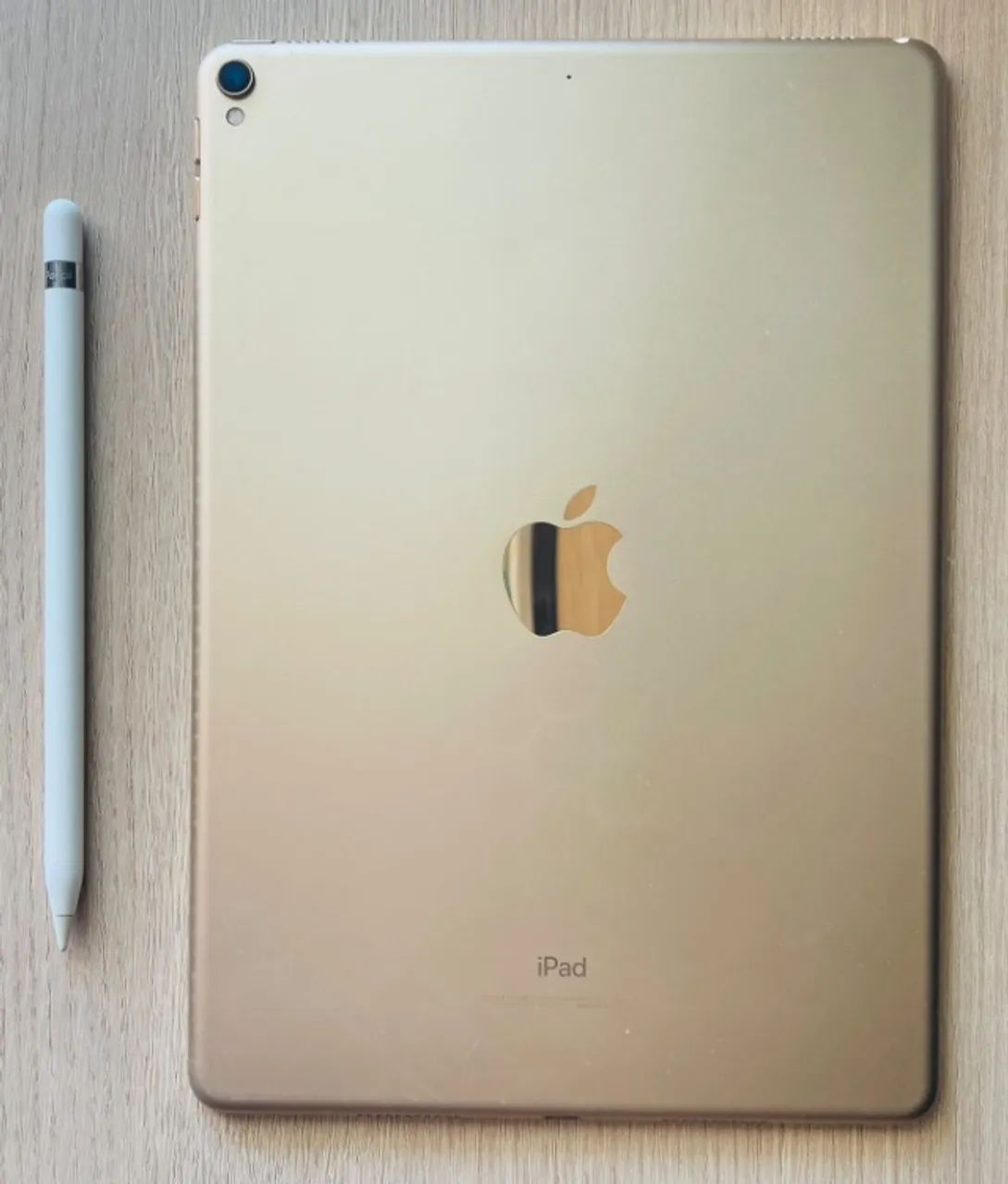 iPad Pro 10,5" 64GB Dourado + Apple Pencil - Foto 2