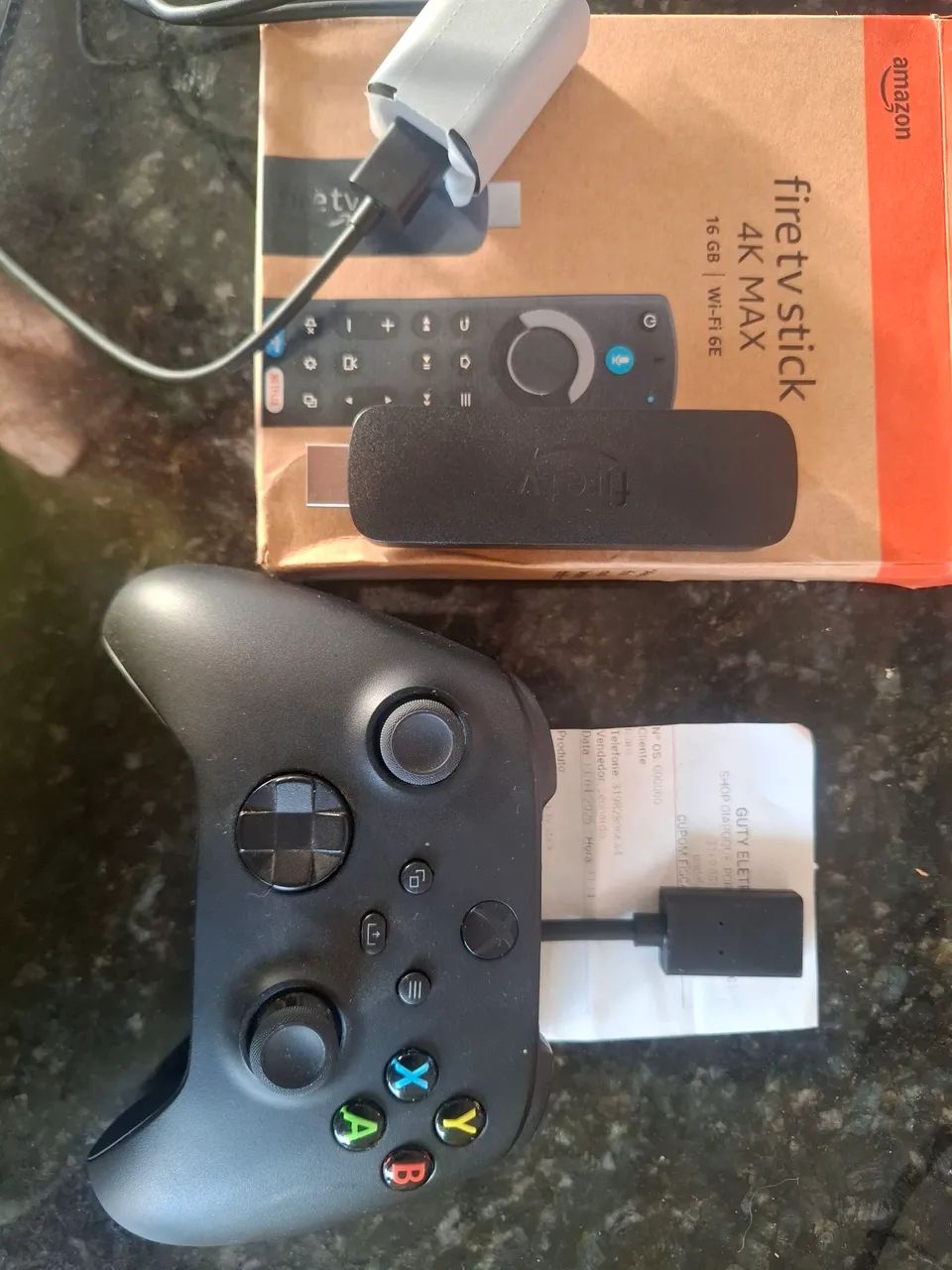 Fire TV 4K MAX com Manete e Xbox Gamepass para jogar - Foto 3