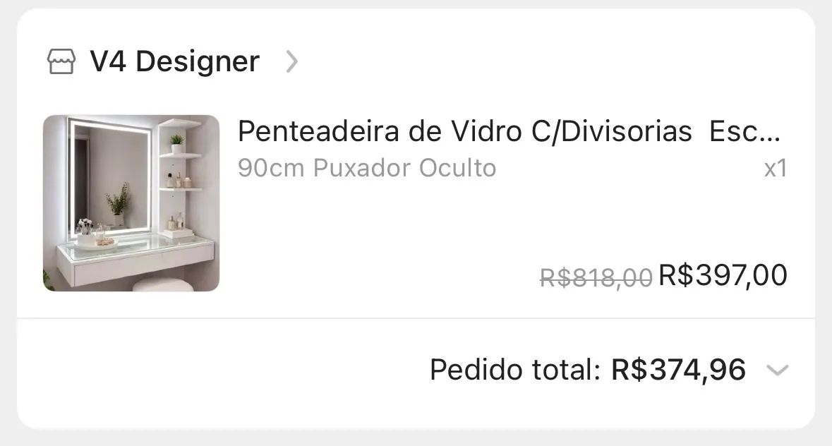 PENTEADEIRA 90cm - Foto 2