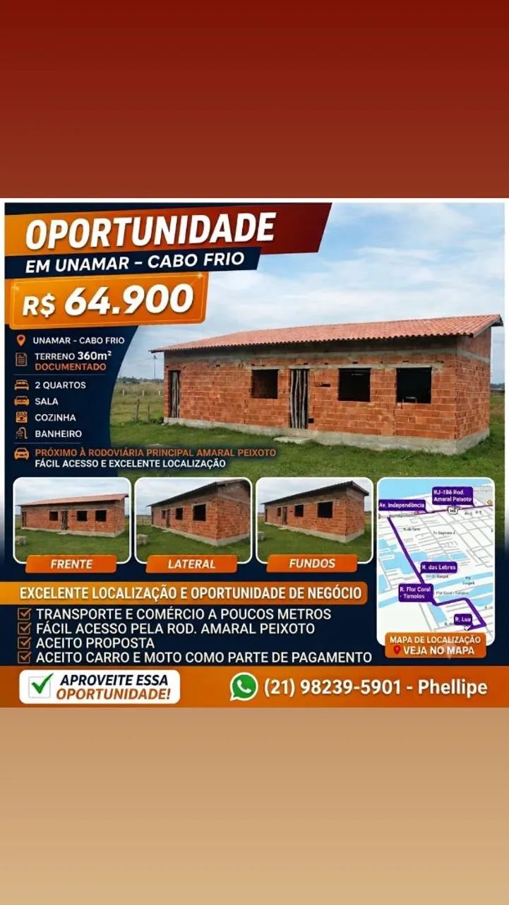 TERRENO MUITO GRANDE COM CASA DE 2 QUARTOS