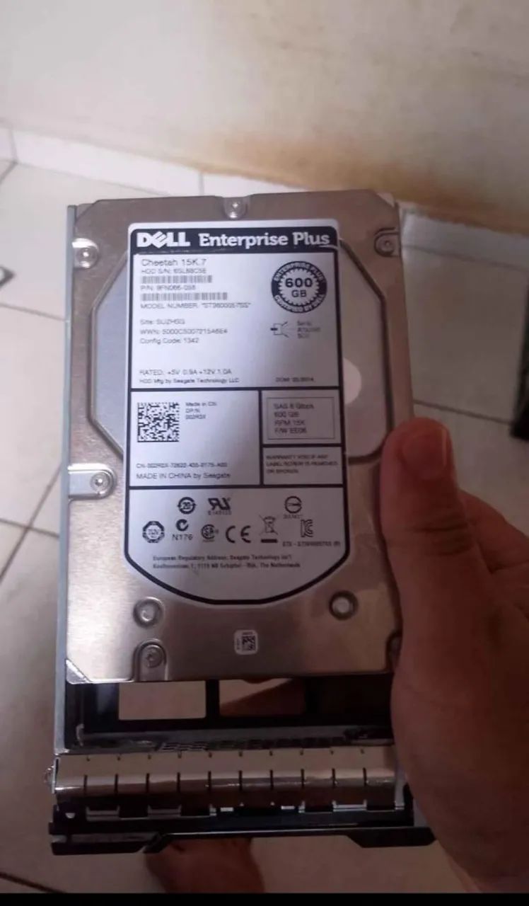 Hd 600 gb para servidor
