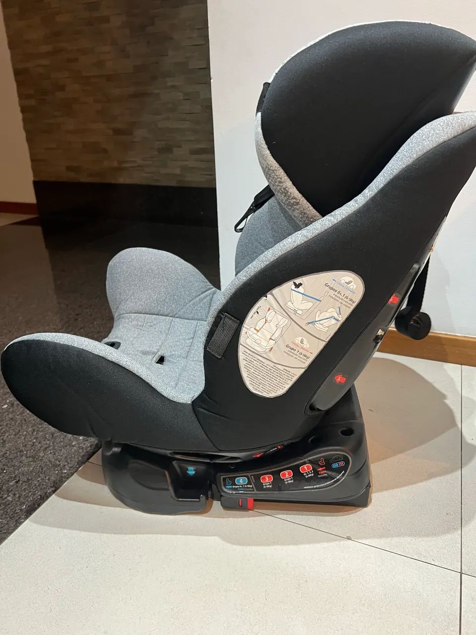Cadeirinha multifix 0-36 quilos com isofix - Foto 5