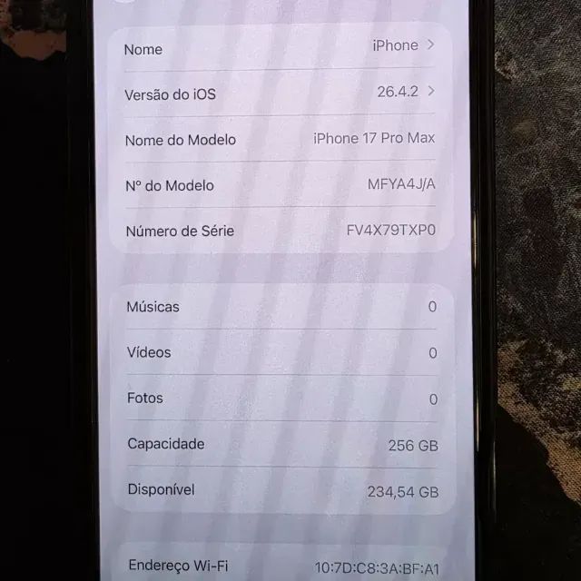 IPhone 17 Pro Max - 256Gb - 100% Bat - Azul - Foto 5