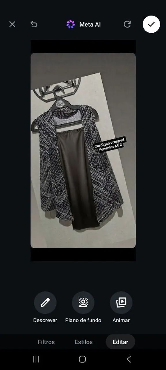 Lote de roupas para brechó  - Foto 5