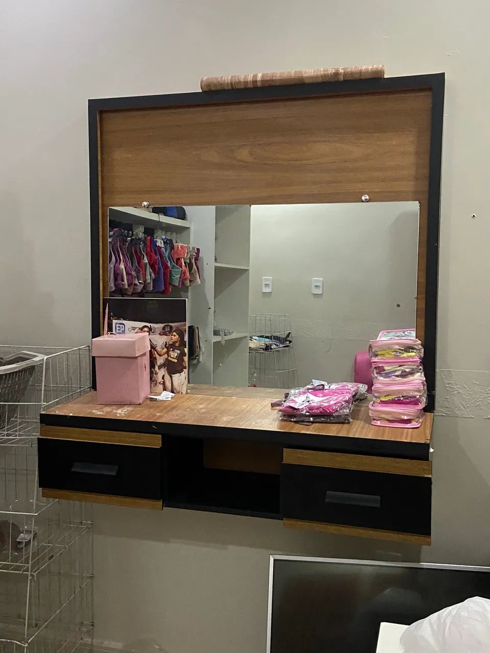 Bancada para barbearia/salão