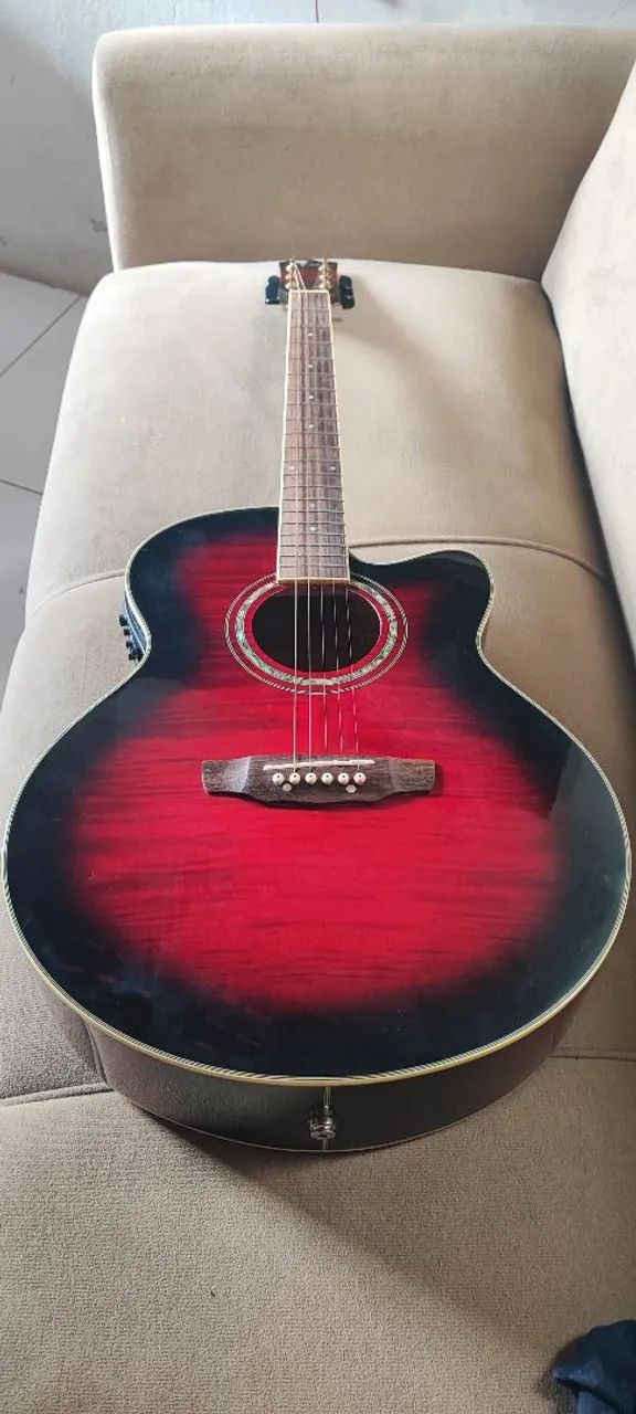 Violão Eagle Jumbo Ch 70f Rb - Foto 5