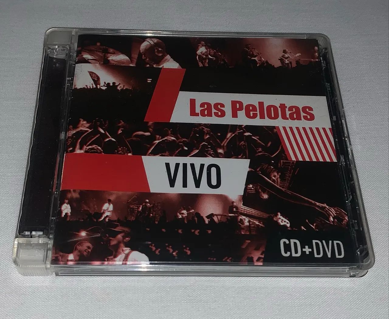 Cd e DVD Las Pelotas Ao Vivo raro impecável 
