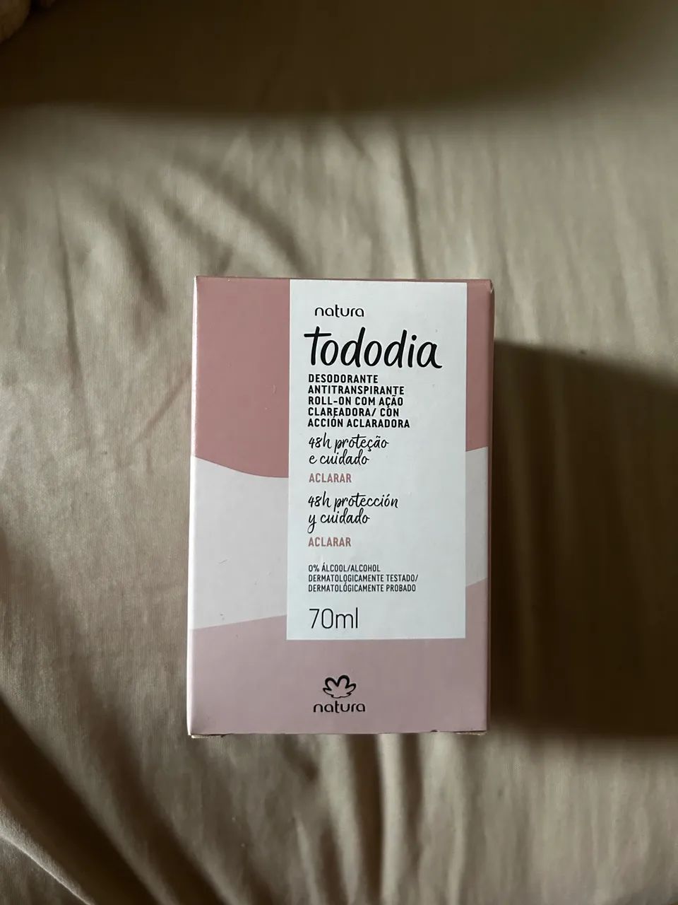 Desodorante antitranspirante aclarar Natura