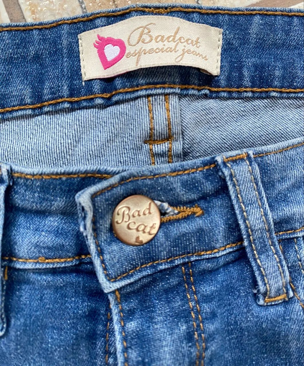 Calça Jeans Feminina Badcat - Tam 38 - Foto 4