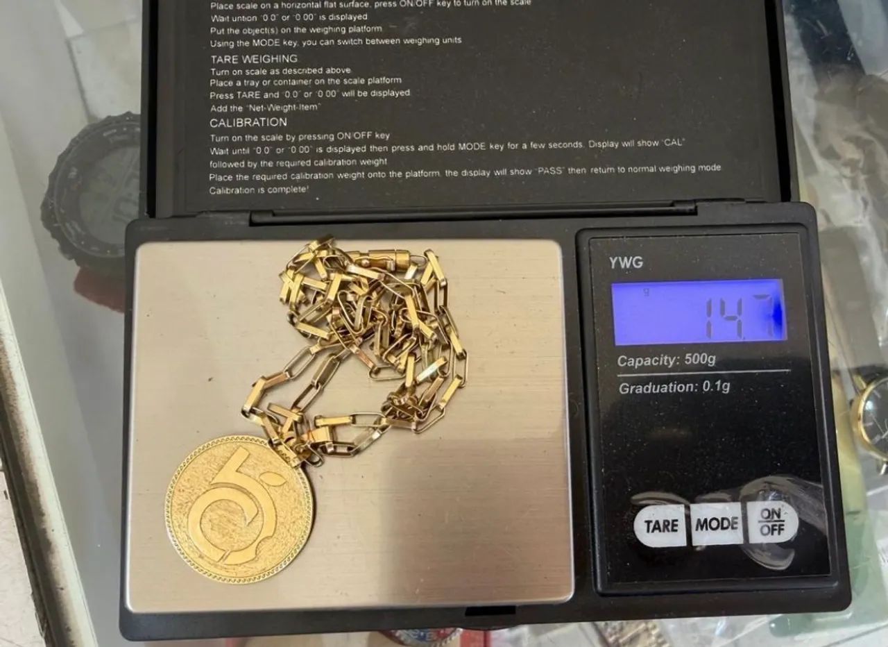 Cordão de ouro 18K - 14,7 gramas  - Foto 2