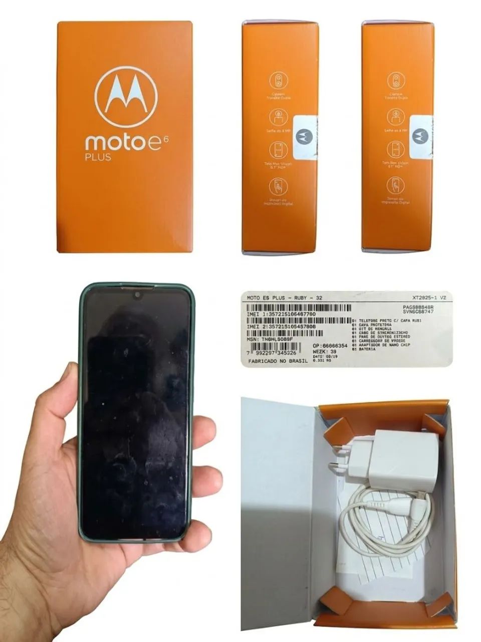 Celular Motorola Moto e6 plus