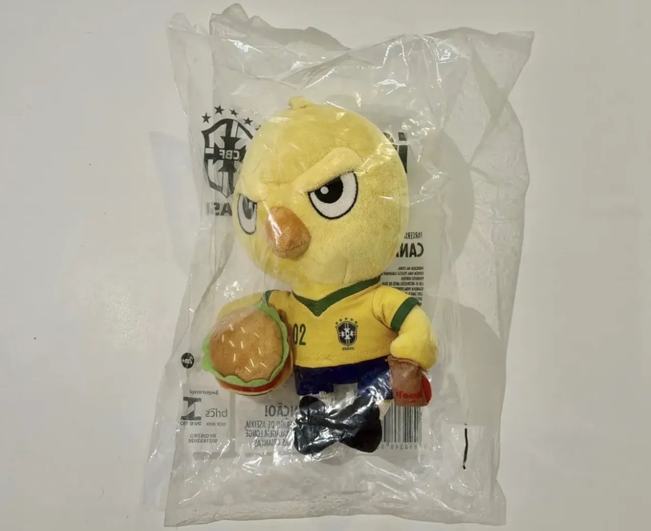 Canarinho mascote ifood 2002