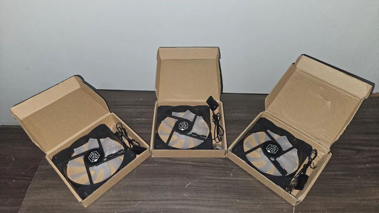 KIT 3X FAN RGB - Foto 2