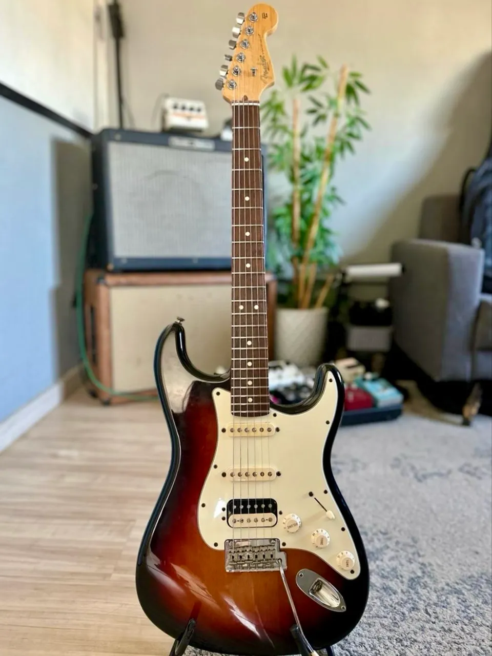 Fender Stratocaster Limited Edition American Deluxe Mahogany US
