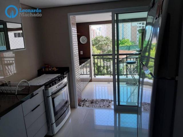 Apartamento com 3 dormitórios à venda, 165 m² por R$ 1.290.000 - Cocó - Fortaleza/CE - Foto 4