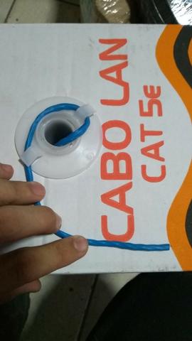 Cabo de Rede CAT5e Azul Megacable (Por metro) - Foto 3