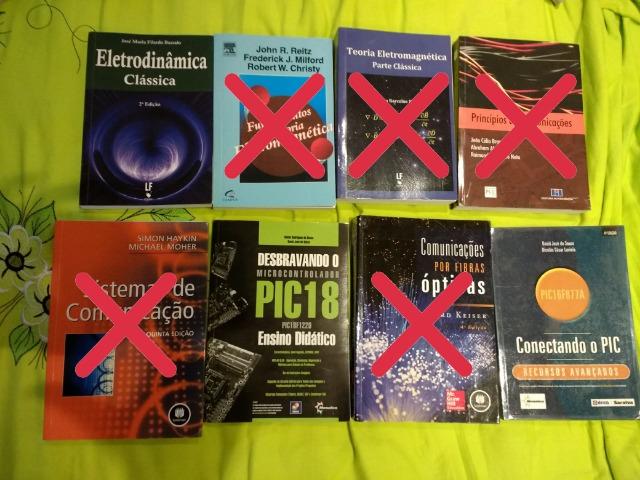 Livros de Engenharia e Física