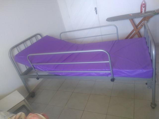 Cama hospitalar com Colchão