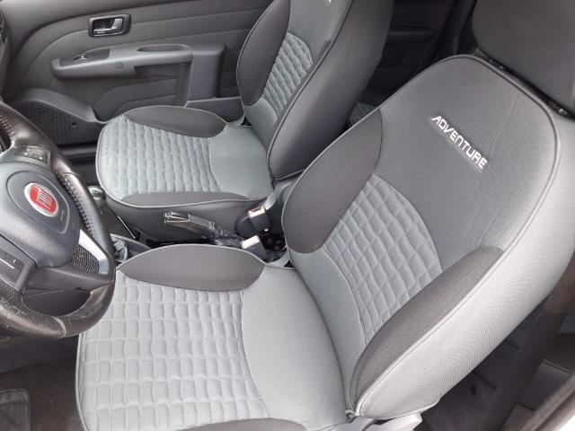 Fiat Strada Adventure 1.8 Flex Cabine Dupla Completa impecavel Baixo KM - Foto 8