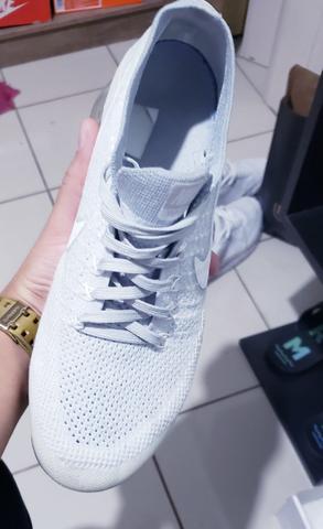 Nike Vapormax Flyknit 2 branco gelo - Foto 3