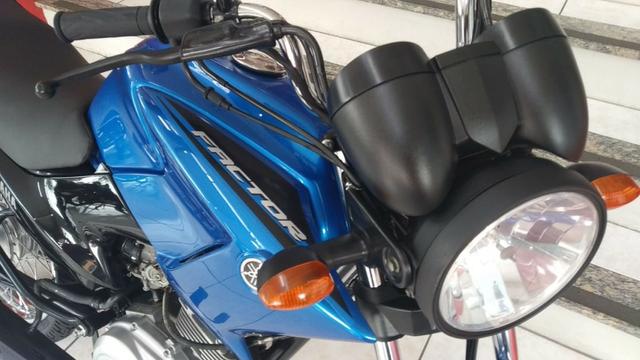 Yamaha Ybr Factor 125 E 2014/2014 azul único dono - Foto 5