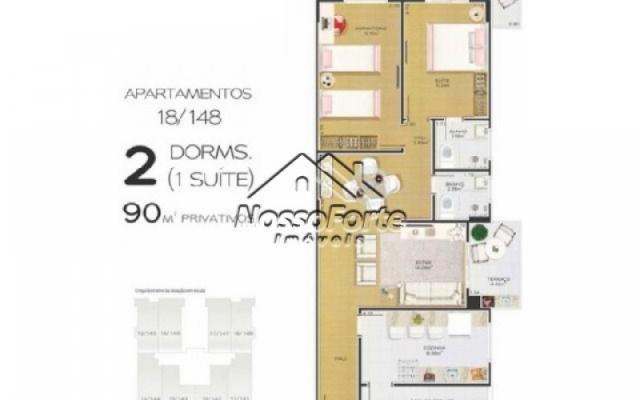 Apartamento na Guilhermina em Praia Grande - Foto 13