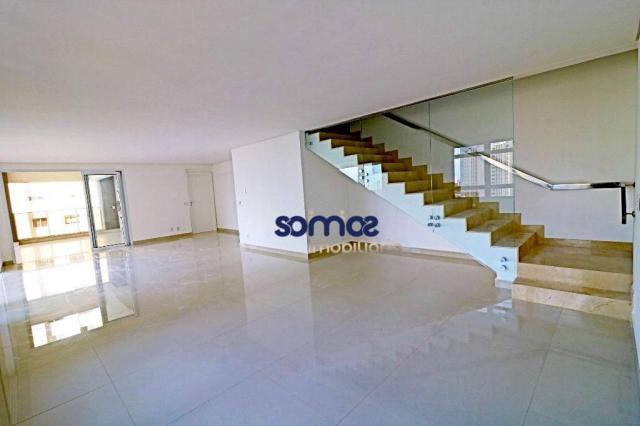 Apartamento duplex com 4 dormitórios à venda, 288 m² por r$ 2.080.000,00 - setor bueno - g - Foto 4